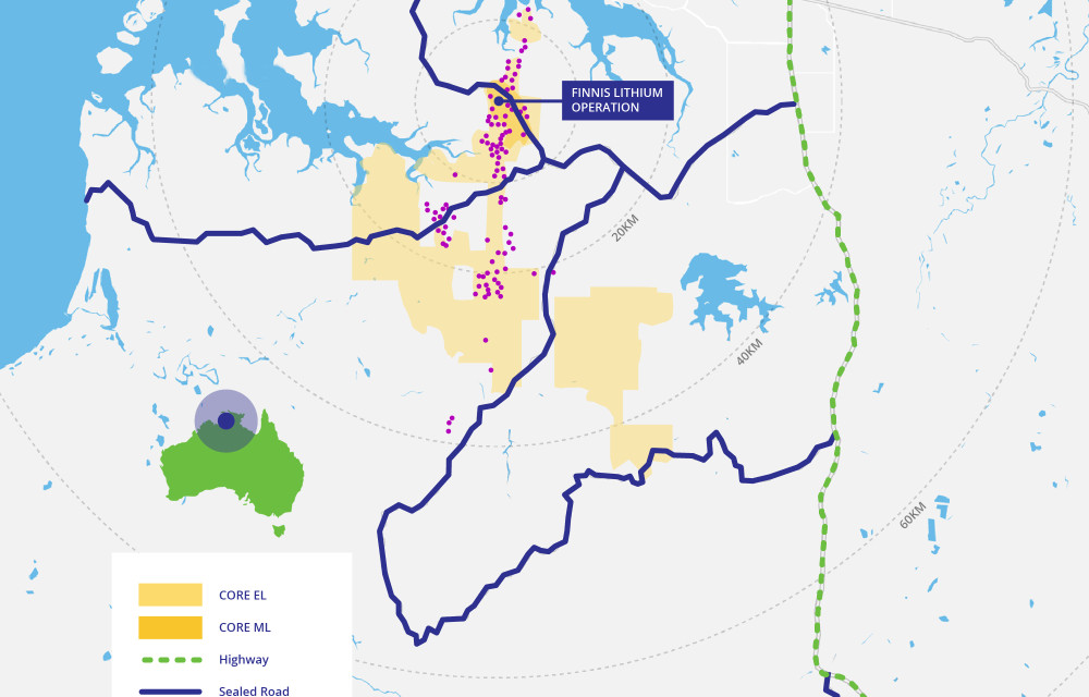 Imminent release of plans to restart Northern Territory lithium mining and processing project, with $250 million earmarked for developmentarticle image