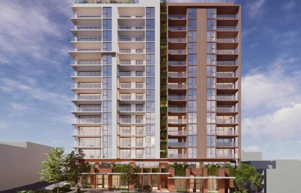 16-storey residential-retail tower proposed in inner Brisbane with rooftop amenities, heritage façades and 132 apartmentsarticle image
