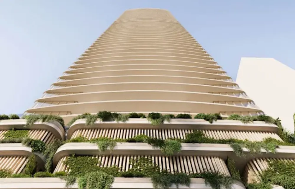 Image showcasing High-rise residential project in Gold Coast’s Broadbeach set to replace ...