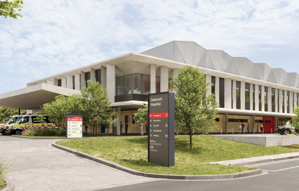 $138M health facility redevelopment approved for Hunter region, featuring expanded emergency and medical services, with construction set to begin in 2025article image