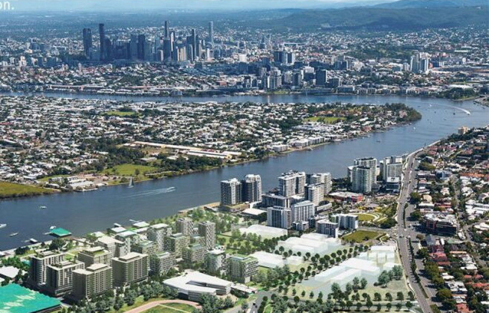 Games Venue Infrastructure Program across Queensland with stadium, aquatic centre, and regional sports venue developments