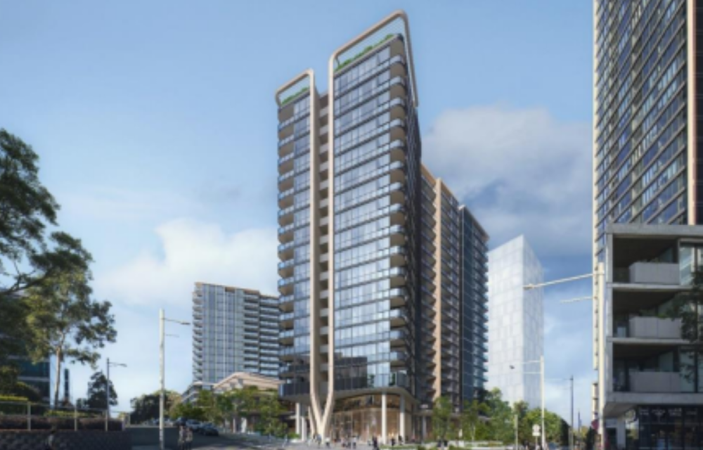 Triniti Stage 2 build-to-rent project in North Ryde