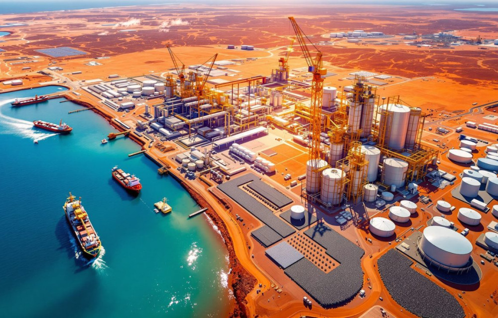The scope of work of the Port Hedland iron project includes construction of a pellet plant and a HBI Plant, consuming about 3 to 3.5 Mtpa of iron ore.