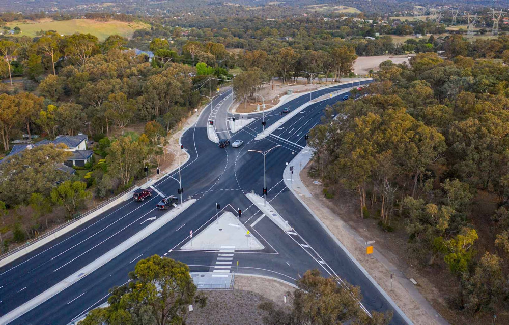 Once complete, the upgraded Yan Yean Road will support 24,000 motorists daily, cutting travel times and improving traffic flow through the corridor.
