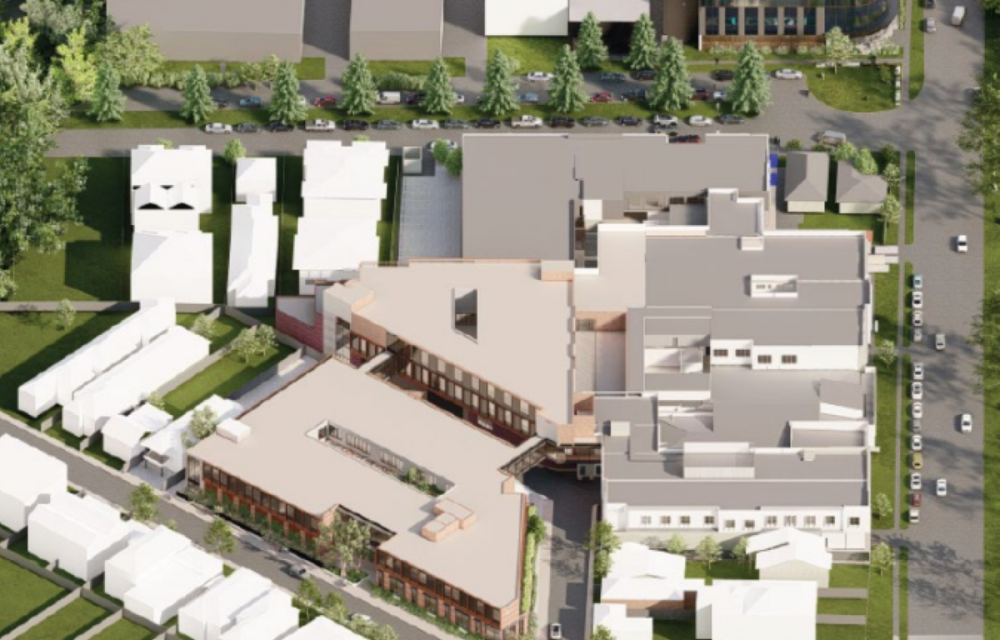 Approved expansion works at Lingard Private Hospital including new wards, operating theatres, consulting rooms and supporting healthcare infrastructure.